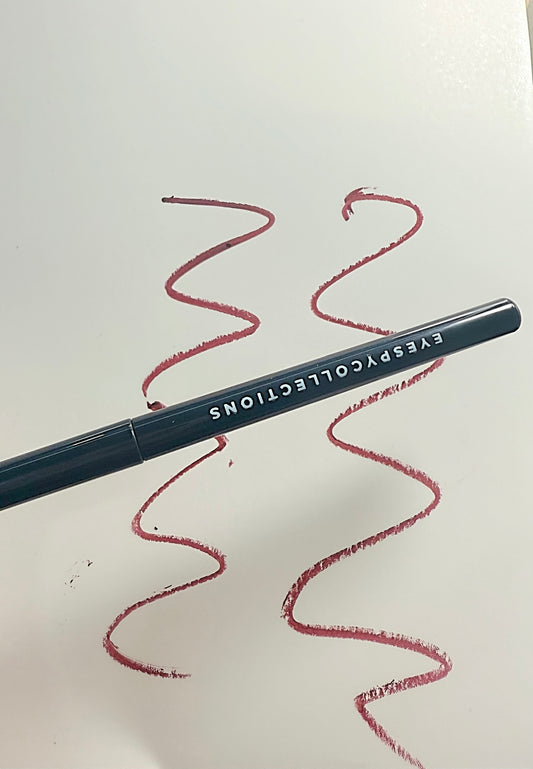 Burgundy lip liner